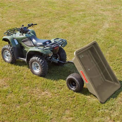 Swisher 20 Cubic Foot Poly Atv Dump Cart 1000 Lb Swisher 12008a