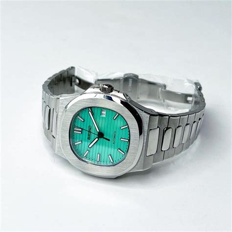 Custom Seiko Mod Tiffany Blue Nautilus Women S Fashion Watches