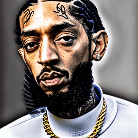 Gráfico Digital Nipsey Hussle · Creative Fabrica