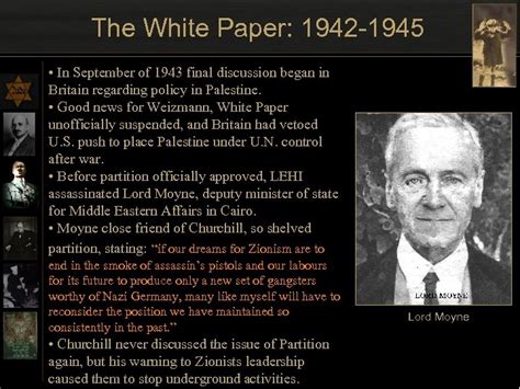 WWII Begins The 1939 White Paper appeared