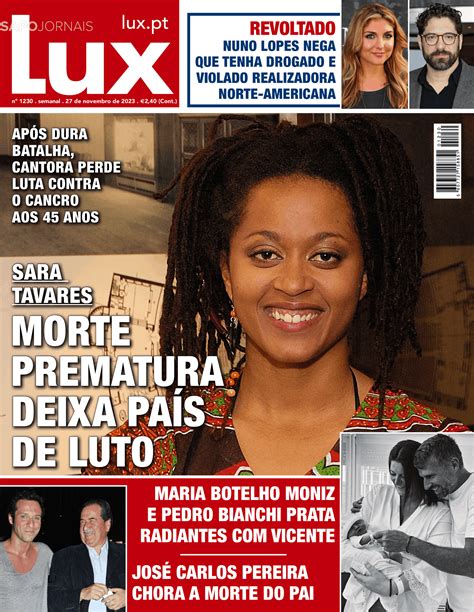 Lux 23 Nov 2023 Jornais E Revistas Sapo Pt Última Hora E Notícias De Hoje Atualizadas Ao