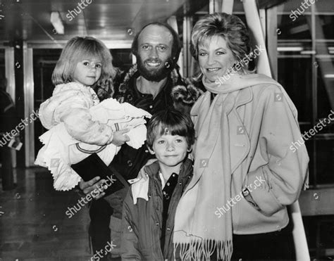 Maurice Gibb Member Bee Gees Pop Foto Stok Editorial Gambar Stok