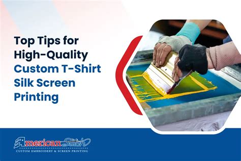 Tips For High Quality Custom T Shirt Silk Screen Printing