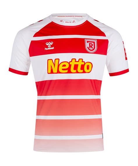 Hummel Ssv Jahn Regensburg Trikot Home Weiss Rot F Weiss