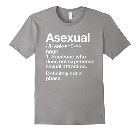 Asexual Definition T Shirt Funny Lgbtqia Ace Pride Tee T Shirt Managatee