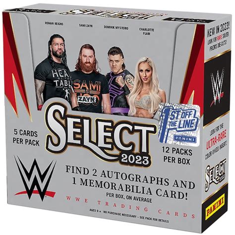 2023 Panini Select WWE Checklist Set Info Buy Boxes Reviews