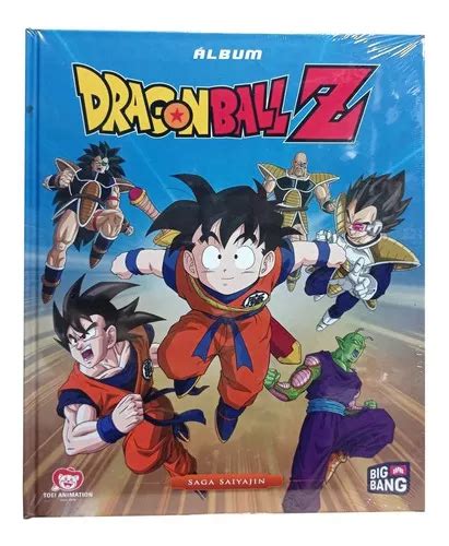 Álbum De Capa Dura De Dragon Ball Z Saga Saiyan Sealed Bigbang