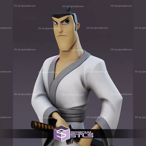 Samurai Jack Stylized | SpecialSTL