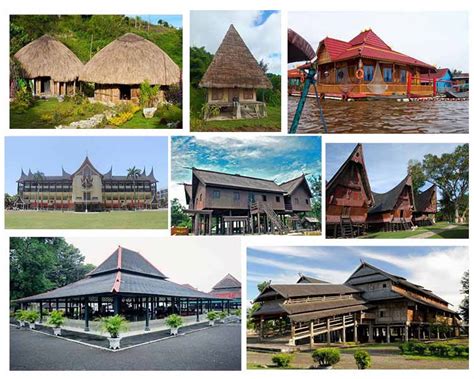 Rumah Adat Provinsi Di Indonesia Dan Nama Daerah Asalnya