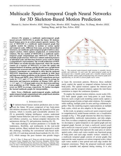 Multiscale Spatio Temporal Graph Neural Networks For 3D Skeleton Based