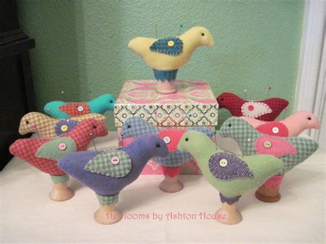 Birdpincushionsps 1600×1200 Pixels Spool Crafts Pin Cushions