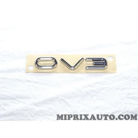 Logo Motif Embleme Ecusson Monogramme Badge Evo Fiat Alfa Romeo Lancia