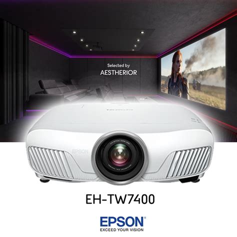 Epson 4K Home Cinema Projector EH TW7400 4K PRO UHD 3LCD Home Theater