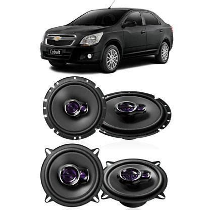 Kit Alto Falantes De Porta Pioneer Gm Chevrolet Cobalt Submarino