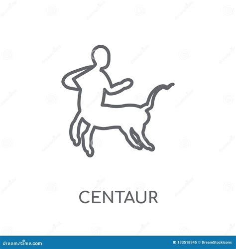 Centaur Concept Of Mythical Centaur Archer Horse Man Character With A