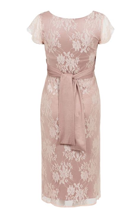 April Nursing Lace Dress Blush Maternity Wedding Dresses Evening