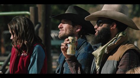 Coors Banquet Beer Enjoyed By Cast Members In Yellowstone S04E10 Grass