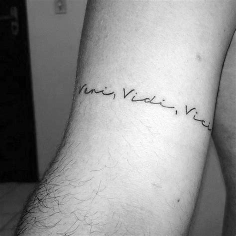 Tatuagens De Veni Vidi Vici Qual O Seu Significado