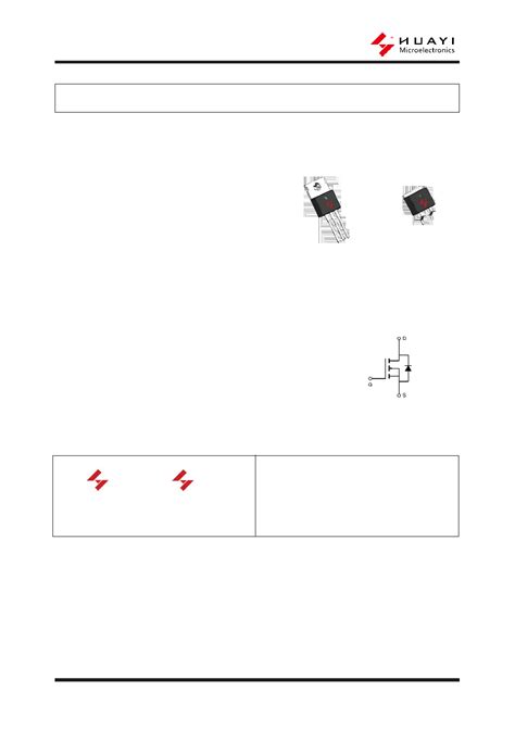 Hy Datasheet Pages Huayi N Channel Enhancement Mode Mosfet