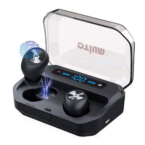 Otium Wireless Earbuds Bluetooth Headphones With Digital