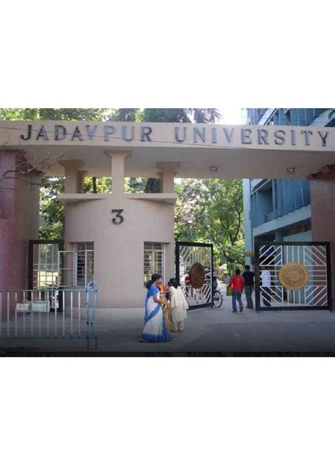 Jadavpur University, Fees, Courses, Placements, Cutoff, Ranking West ...