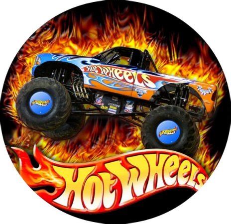 Painel Redondo Tecido Sublimado D Hot Wheels Wrd Wear Sublima Es