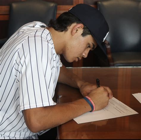 Dugout Station On Twitter Yankees Officially Sign Third Round Pick