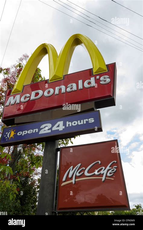 Mcdonalds Outlet At Nambour Sunshine Coast Queensland Australia Stock