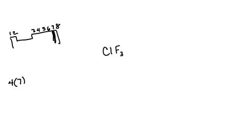 Solved In The Lowest Energy Lewis Structure Of Clf How Many Non