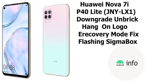 Huawei Nova I Jny Lx Unbrick Hang On Logo Erecovery Fix Flashing