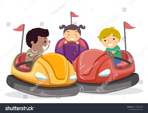 61 Carnival Rides Bumper Cars Clip Art Images, Stock Photos & Vectors ...