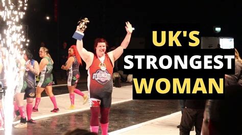 Uk S Strongest Woman Vlog Rebecca Roberts Takes The Title