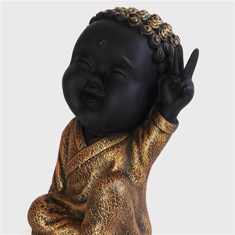 Buy Corsica Harmony Polyresin Peace Baby Buddha Figurine From Home