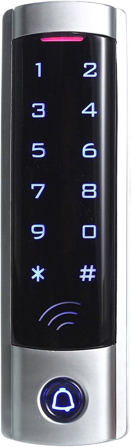 Uhppote Wiegand Access Control Vdc Metal Touch Keypad For Rfid Id