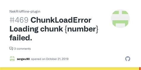 Chunkloaderror Loading Chunk Number Failed Issue Nekr