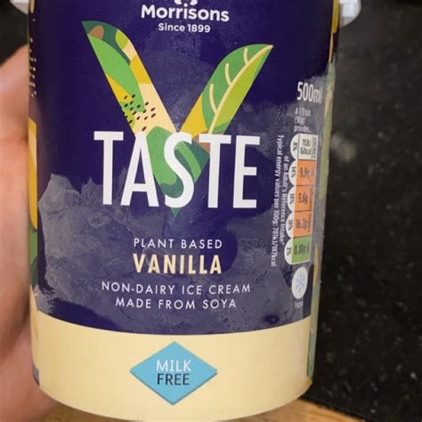 Morrisons V Taste Vanilla Plant Based Ice Cream Review Abillion