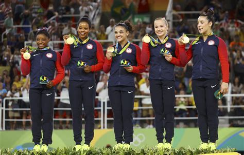 ‘The Final Five’: US women gymnasts are golden again - The Boston Globe