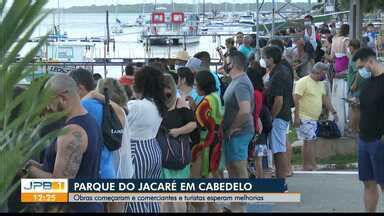 JPB1 Obras no Parque do Jacaré em Cabedelo começaram hoje Globoplay