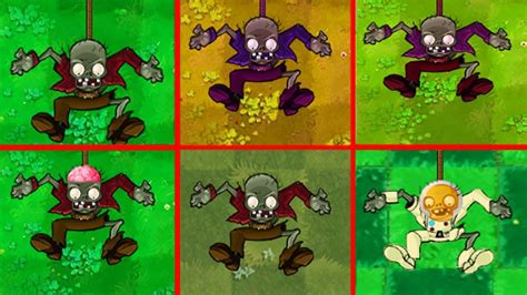 All Bungee Zombieladder Zombie Vs All Zombies Plants Vs Zombies