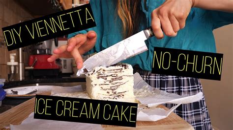 Making Diy No Churn Viennetta Ice Cream Cake At Home Misadventures