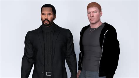 Ghost And Tommy From Power Daz G8 3d Render Renderhub Gallery