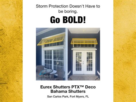 Aluminum Bahama Shutters For Your Fl Home Eurex Shutters