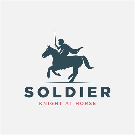 knight horse logo vector vintage illustration template design 30313505 ...