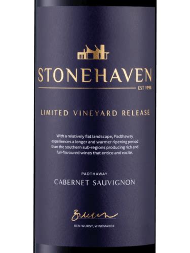 Stonehaven Limited Vineyard Release Padthaway Cabernet Sauvignon