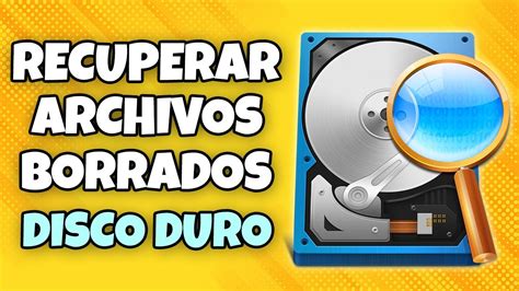 COMO RECUPERAR ARCHIVOS Y DATOS BORRADOS DE UN DISCO DURO O USB