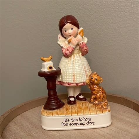 Holly Hobbie Accents Vintage Holly Hobbie Figurine Is In Good Condition Super Cute Poshmark