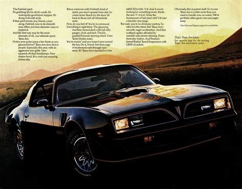 1977 Pontiac Trans Am Ad Pontiac Pontiac Firebird Vintage