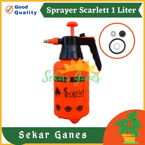 Jual Semprotan Sprayer Tanaman Scarlet Orange Liter Sprayer Liter