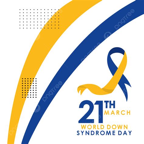 Down Syndrome Awareness Clipart Vector World Down Syndrome Day Vector