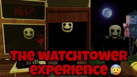 The Watchtower Experience Roblox All Endings Roblox Youtube